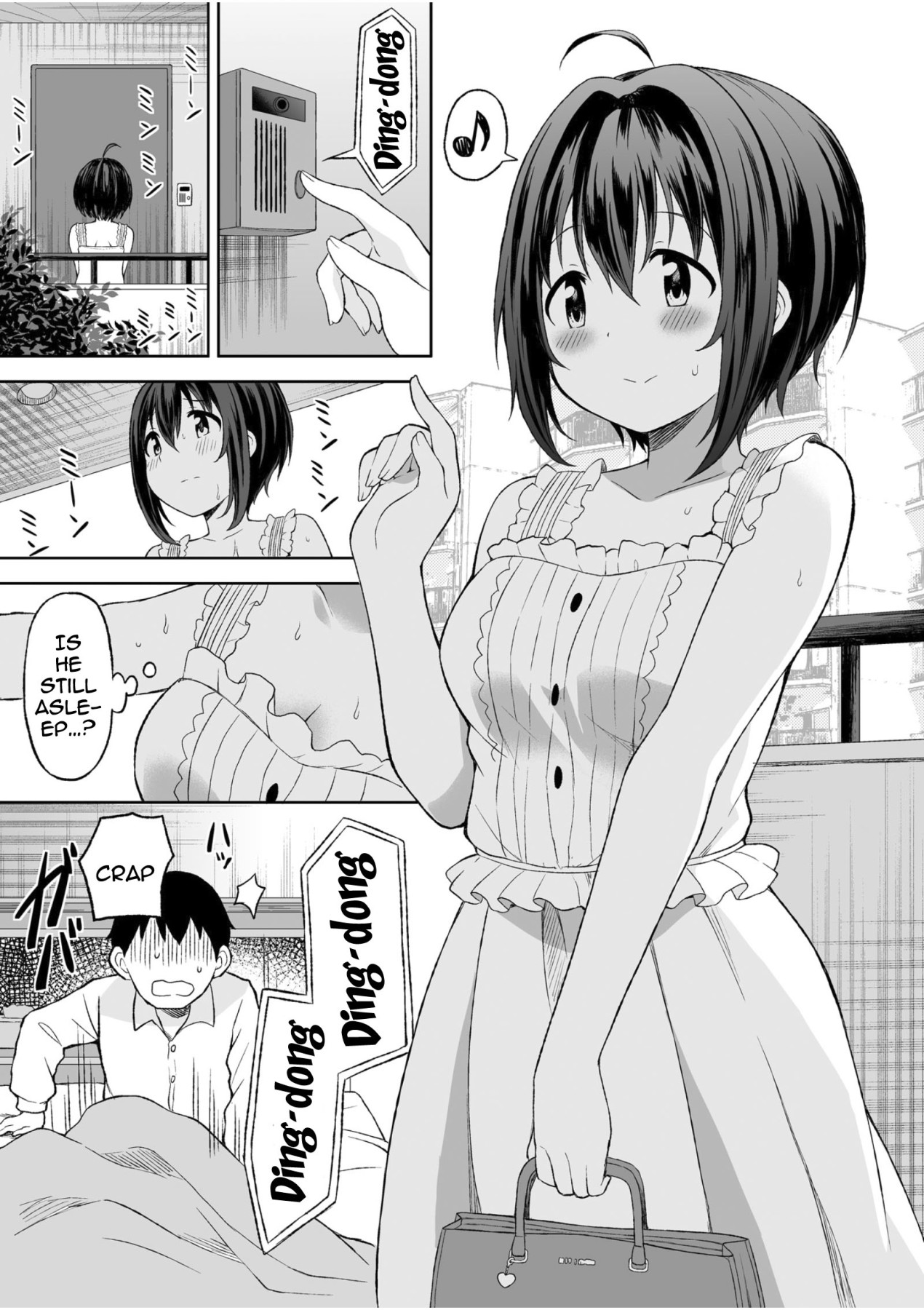 Hentai Manga Comic-Miho Kohinata Has Her First Sexual Experience Together With You-Read-2
